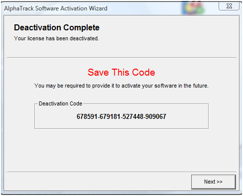 save wizard error license key not working